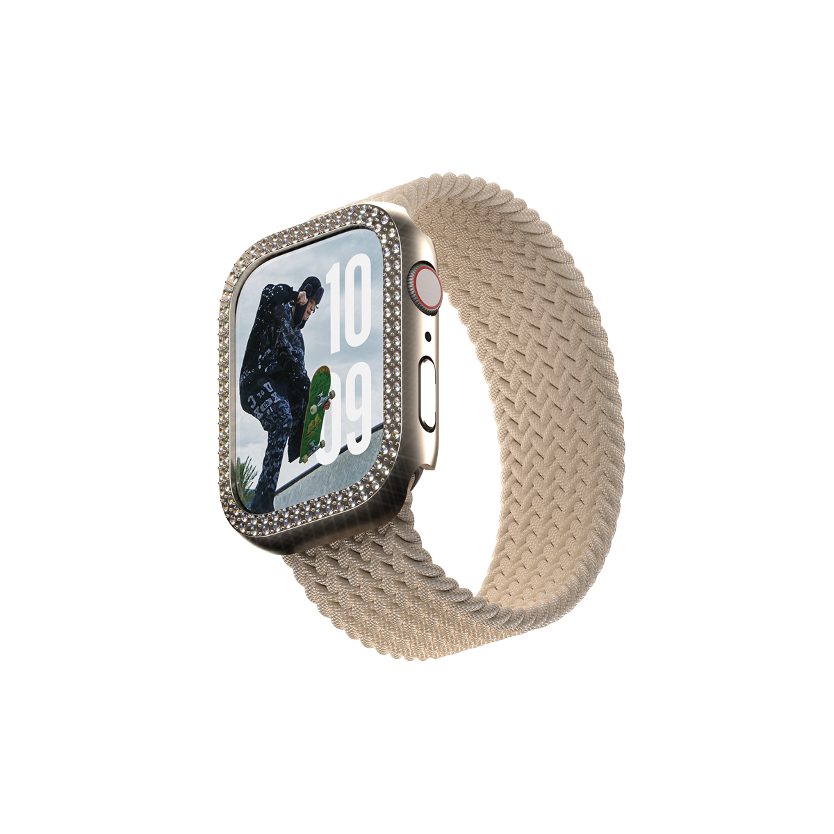 PanzerGlass® Screen Protector Bling Bumper Apple Watch - 46mm '24 - Gold