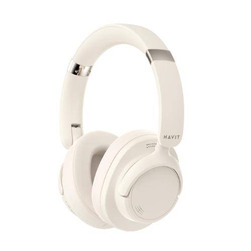 Havit H652BT Wireless Bluetooth Headphones - Beige