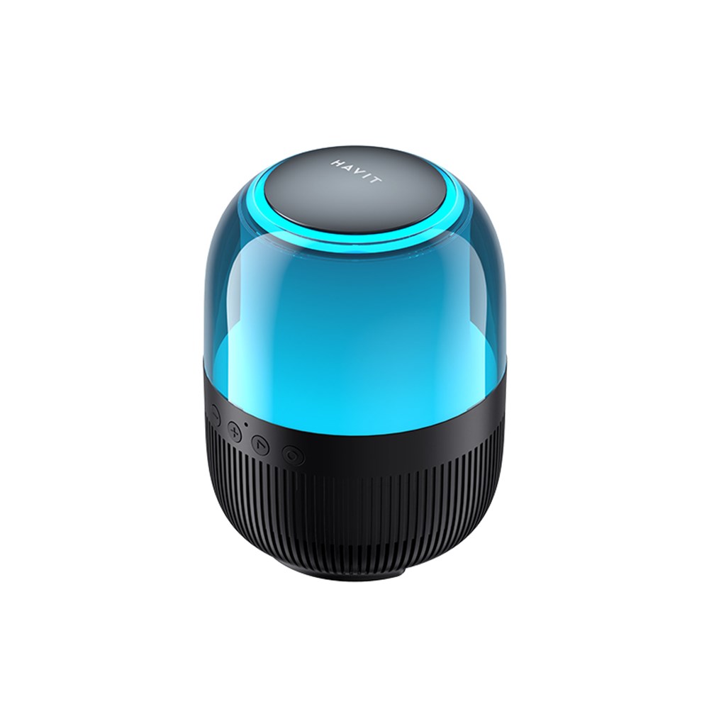 Havit SK889BT Multi-color Ambient Light Bluetooth Speaker - Black