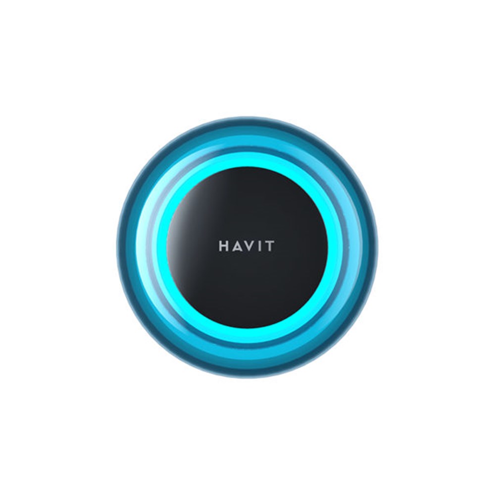 Havit SK889BT Multi-color Ambient Light Bluetooth Speaker - Black