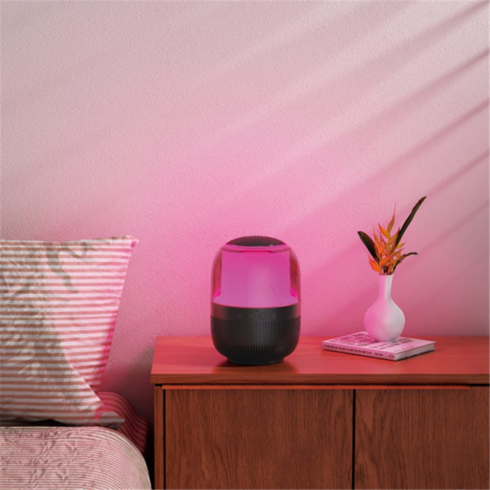 Havit SK889BT Multi-color Ambient Light Bluetooth Speaker - Black