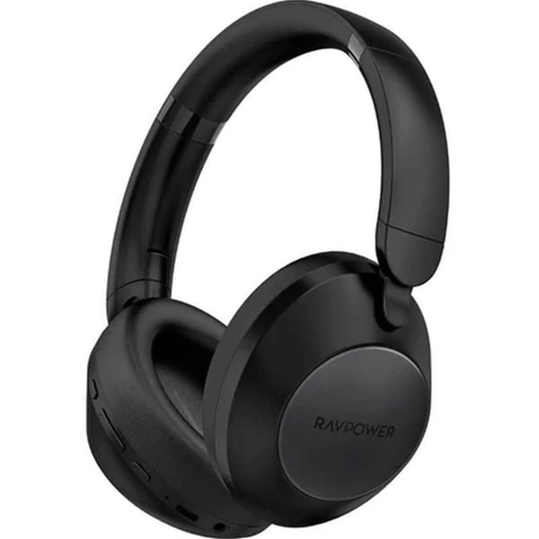RAVPower RP-BH1019 Quiet Comfort Wireless Over-Ear Headphones Black
