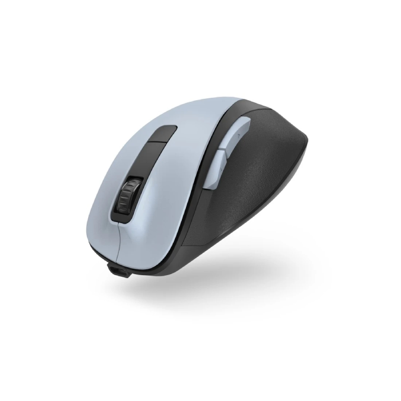Hama Optical 6-button Wireless Mouse "Mw-500 Recharge", Battery, Ergonomic - Polar Blue