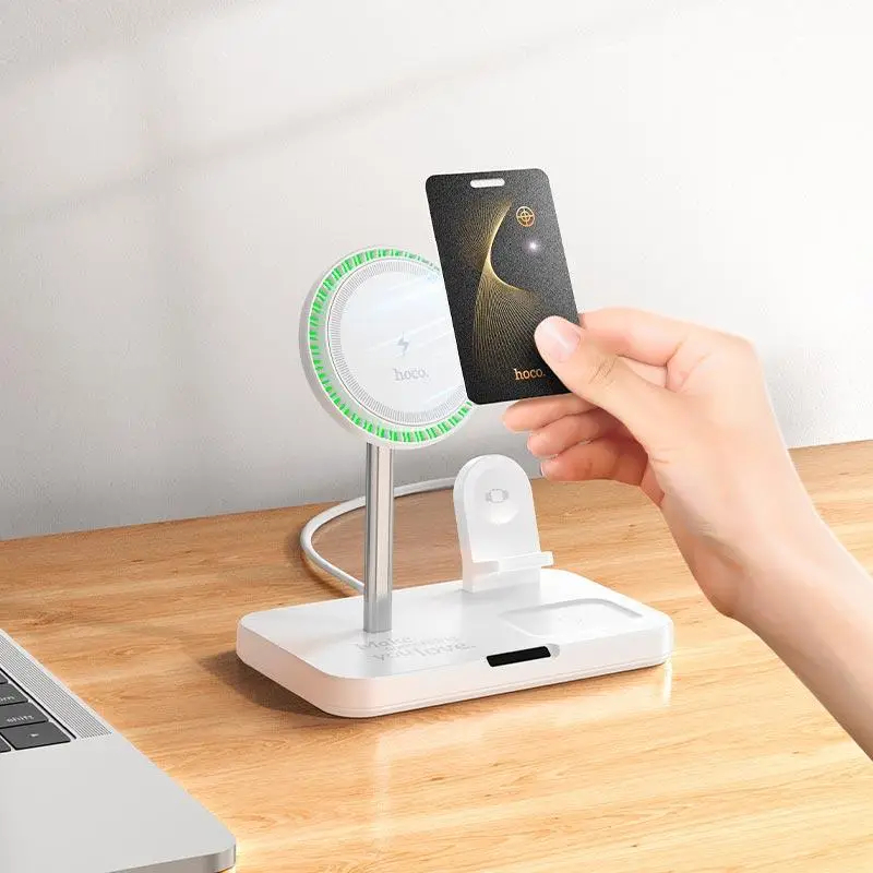 HOCO E92 Smart Tag Wallet Track Card GPS Location Wireless Charging