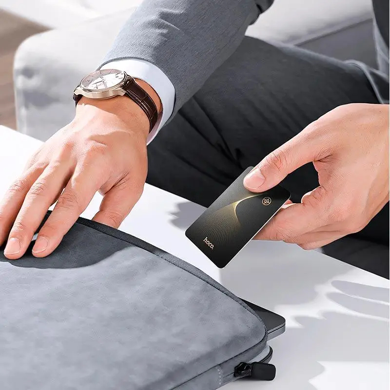 HOCO E92 Smart Tag Wallet Track Card GPS Location Wireless Charging