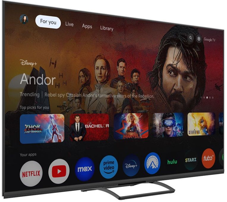Skyworth 75 Inch QLED 4K Smart LED TV 75X8700G Google TV and Android