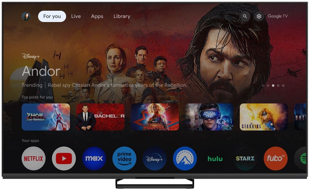 Skyworth 75 Inch QLED 4K Smart LED TV 75X8700G Google TV and Android