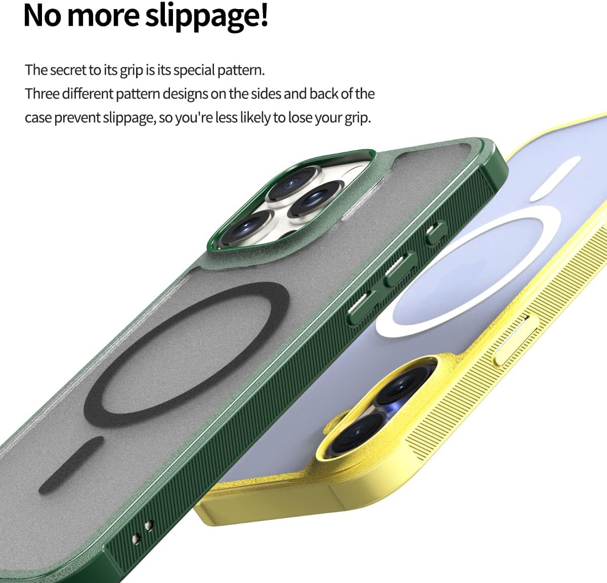Arareee Duple MagSafe Armor Slim Case For iPhone 16 Pro Max - Green