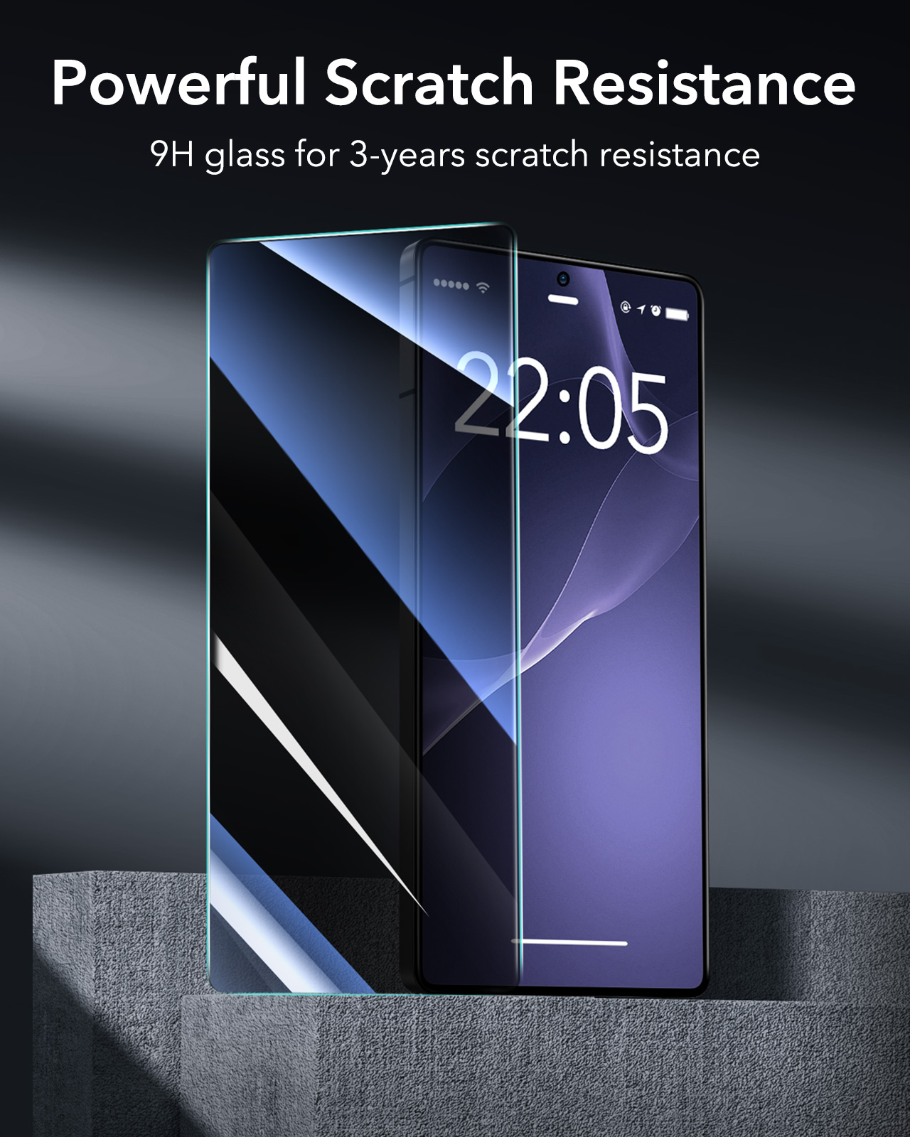 ESR Galaxy S25 Ultra Privacy Tempered Glass - Black