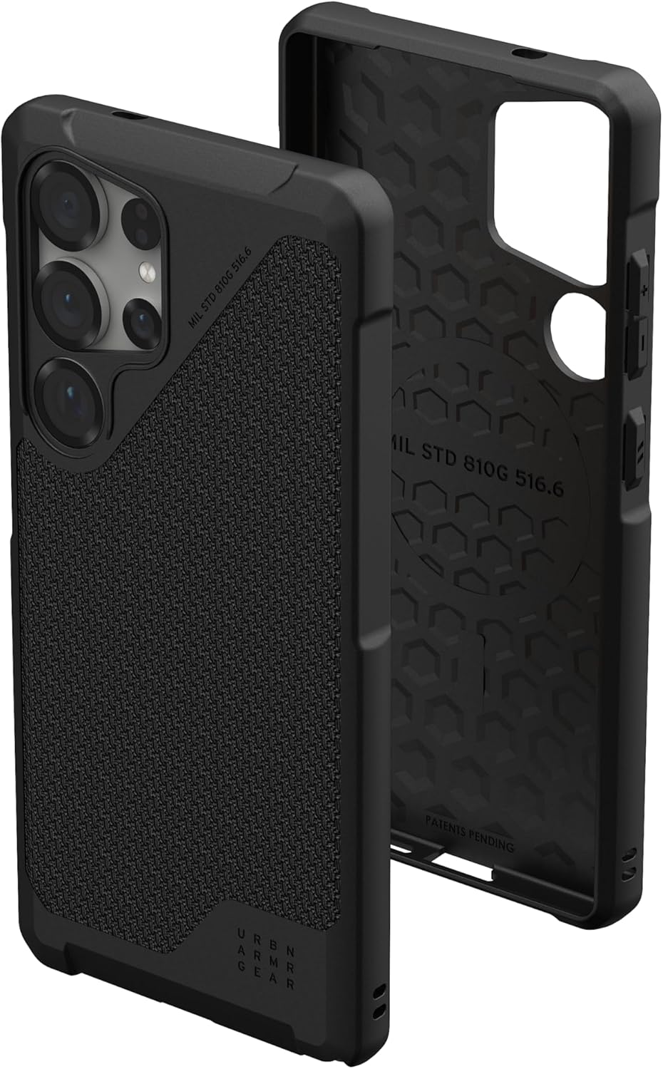 UAG Samsung Galaxy S25 Ultra Metropolis LT MagSafe Case - Kevlar Black