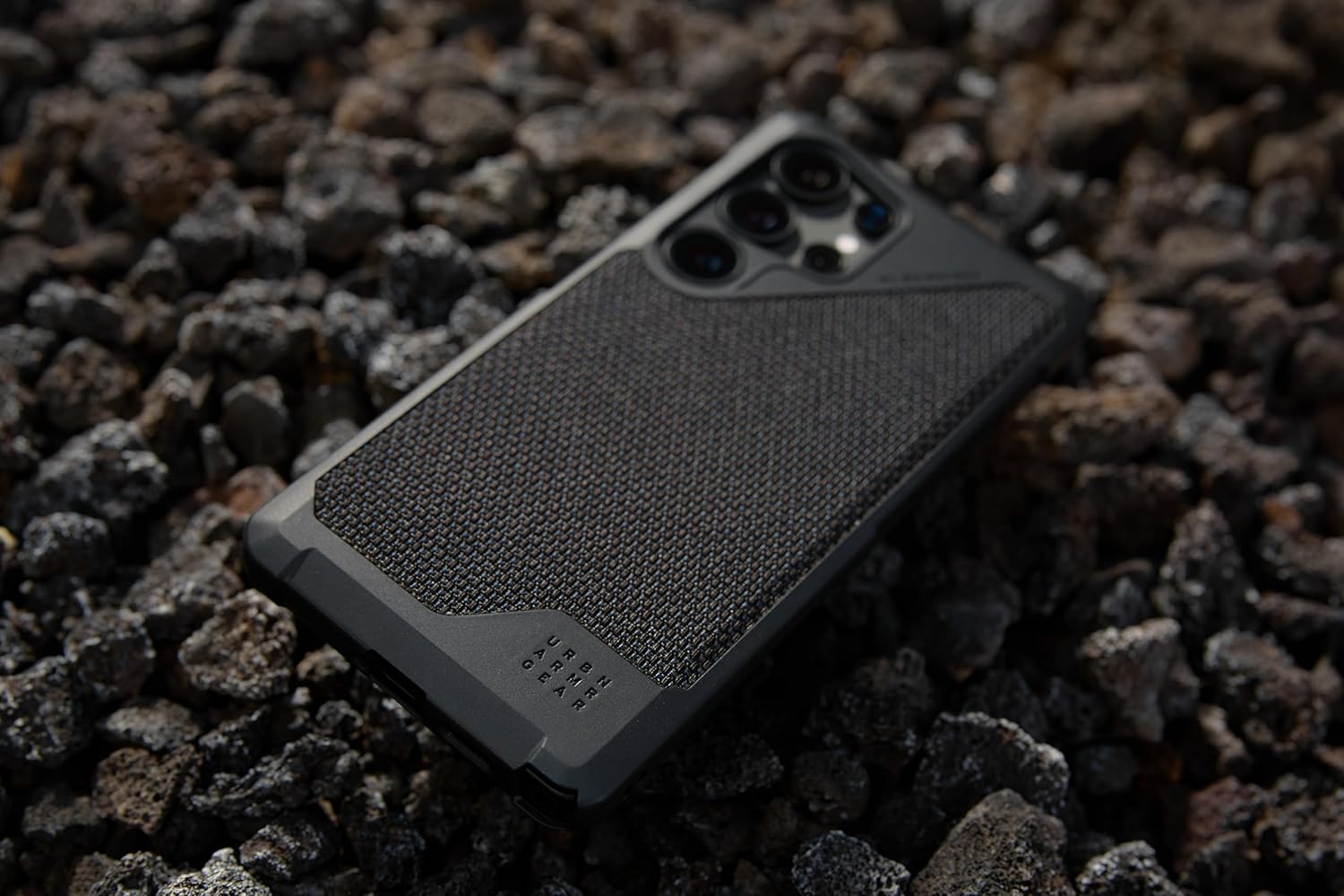 UAG Samsung Galaxy S25 Ultra Metropolis LT MagSafe Case - Kevlar Black