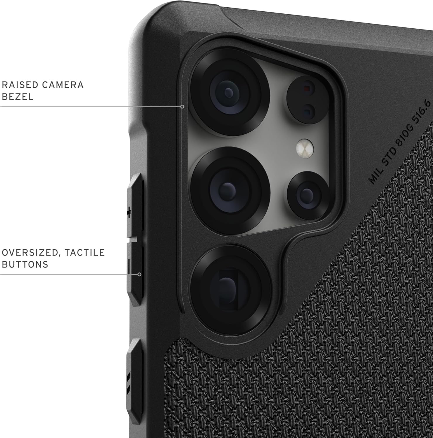 UAG Samsung Galaxy S25 Ultra Metropolis LT MagSafe Case - Kevlar Black