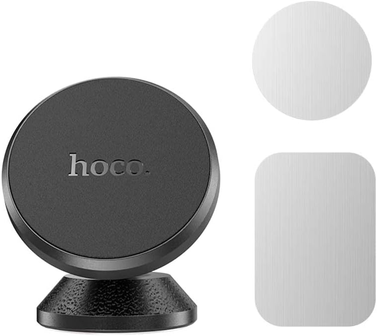 Hoco CA79 League Magnetic Car Mount (Center Console), Fits 4.5 to 7 inch Mobile Phones, Black