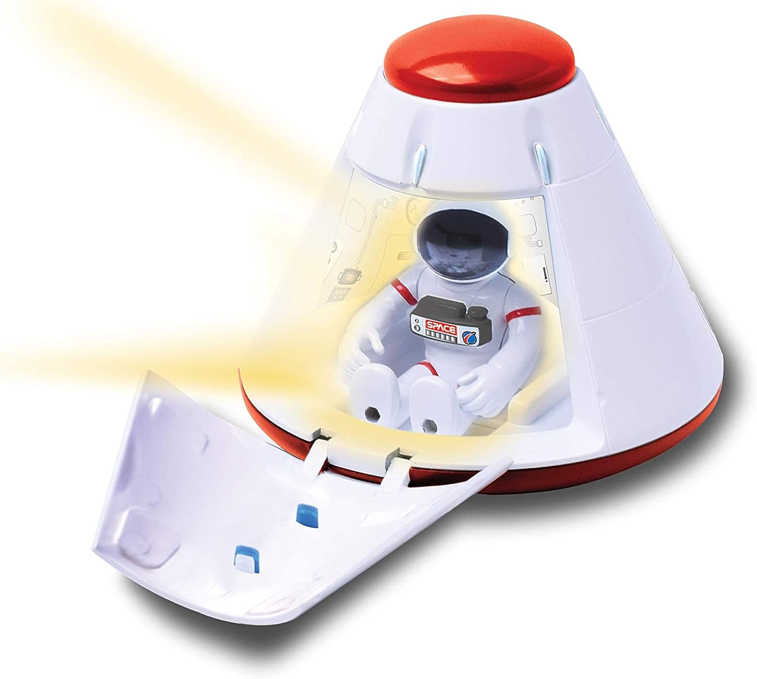 Astro Venture Space Capsule With Lights Safe Spaceship