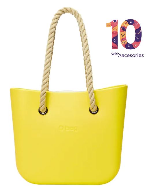 O Bag  in Yellow Color With 10 Various Accessories