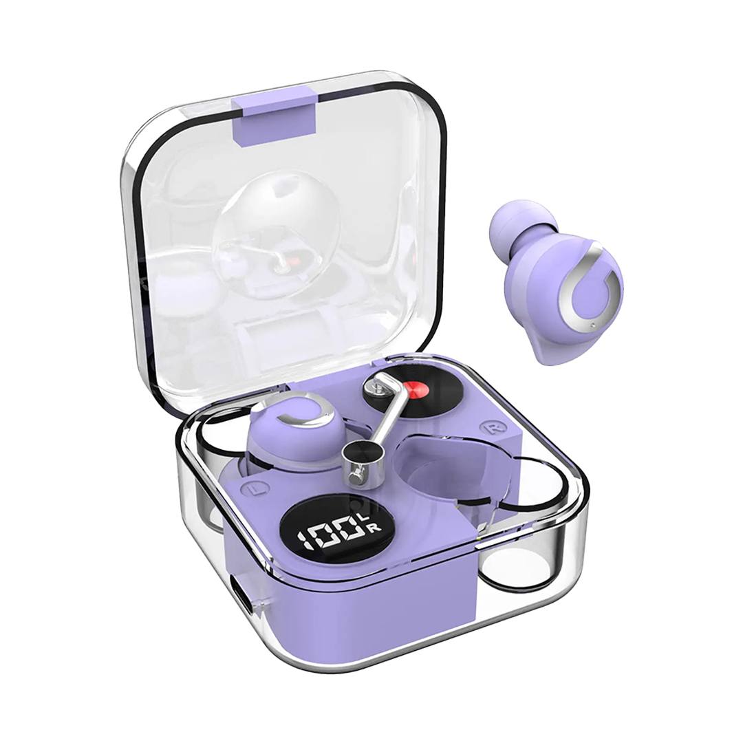 YOOKIE – True Wireless Stereo with Charging Case - Purple