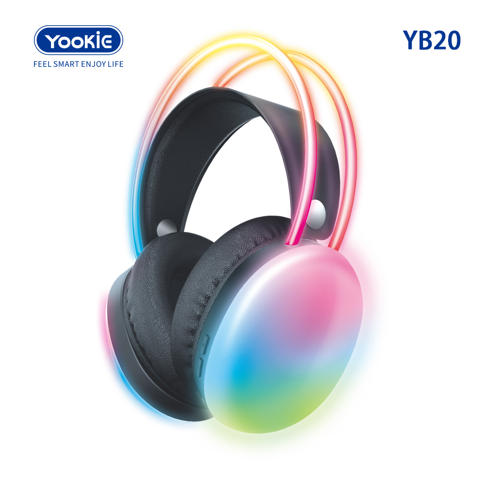 YOOKIE Wireless Headphones (YB20) - Black