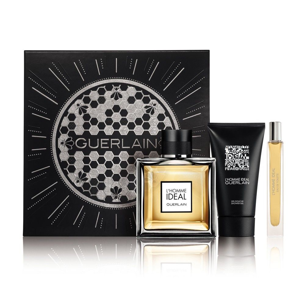 Guerlain L'Homme Ideal Eau De Toilette for Women 100 Ml  + 75 Ml Shower Gel Gift Set