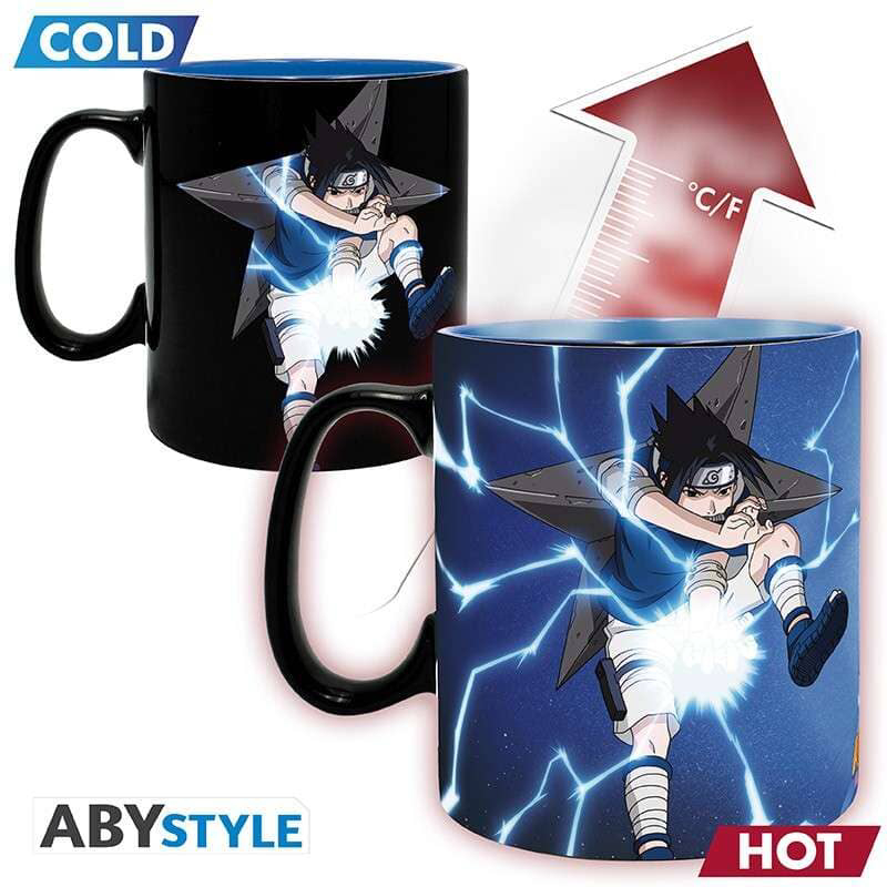 ABYSTYLE Heat Reveal Mug - Naruto & Sasuke