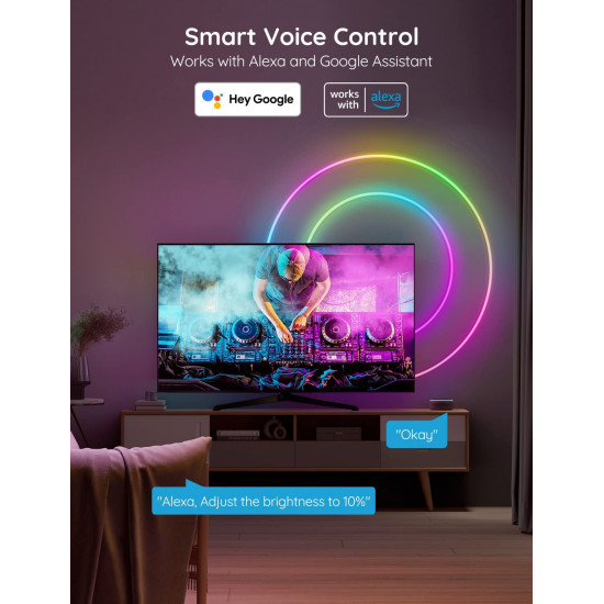 Govee Neon LED Strip Light 3m - H61A0