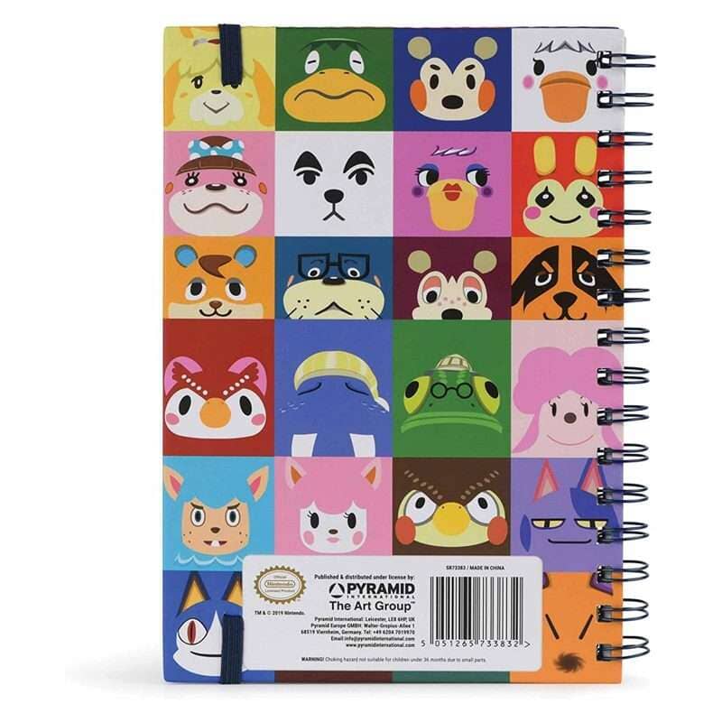 Pyramid Notebook: Animal Crossing- Villager Square