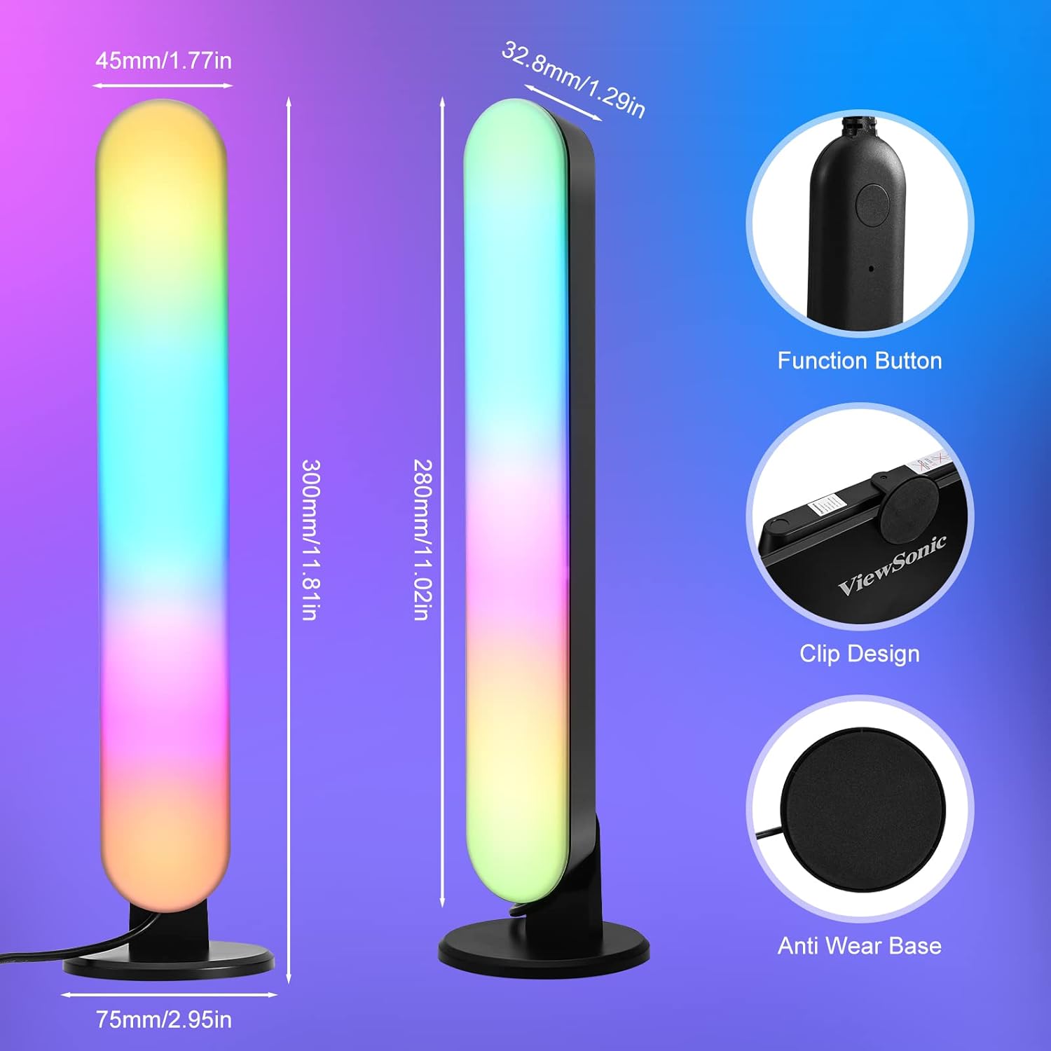 Sky Led Light Bar Rgb Atmosphere Lamp
