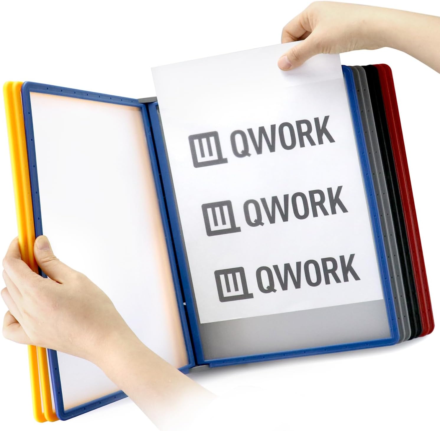 Wall Mount Reference Organiser - Catalogue Display Rack