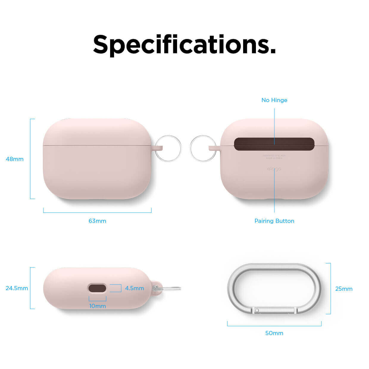 Elago Airpods Pro Liquid Hybrid Hang Case