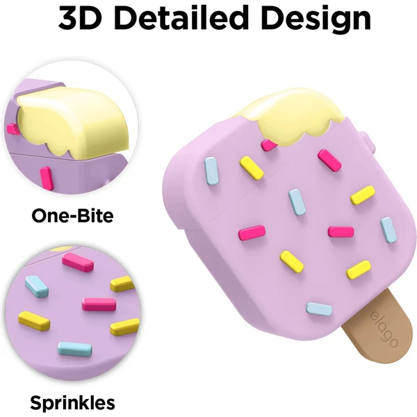Elago Ice Cream Case for AirPods Pro 2 - Lavender