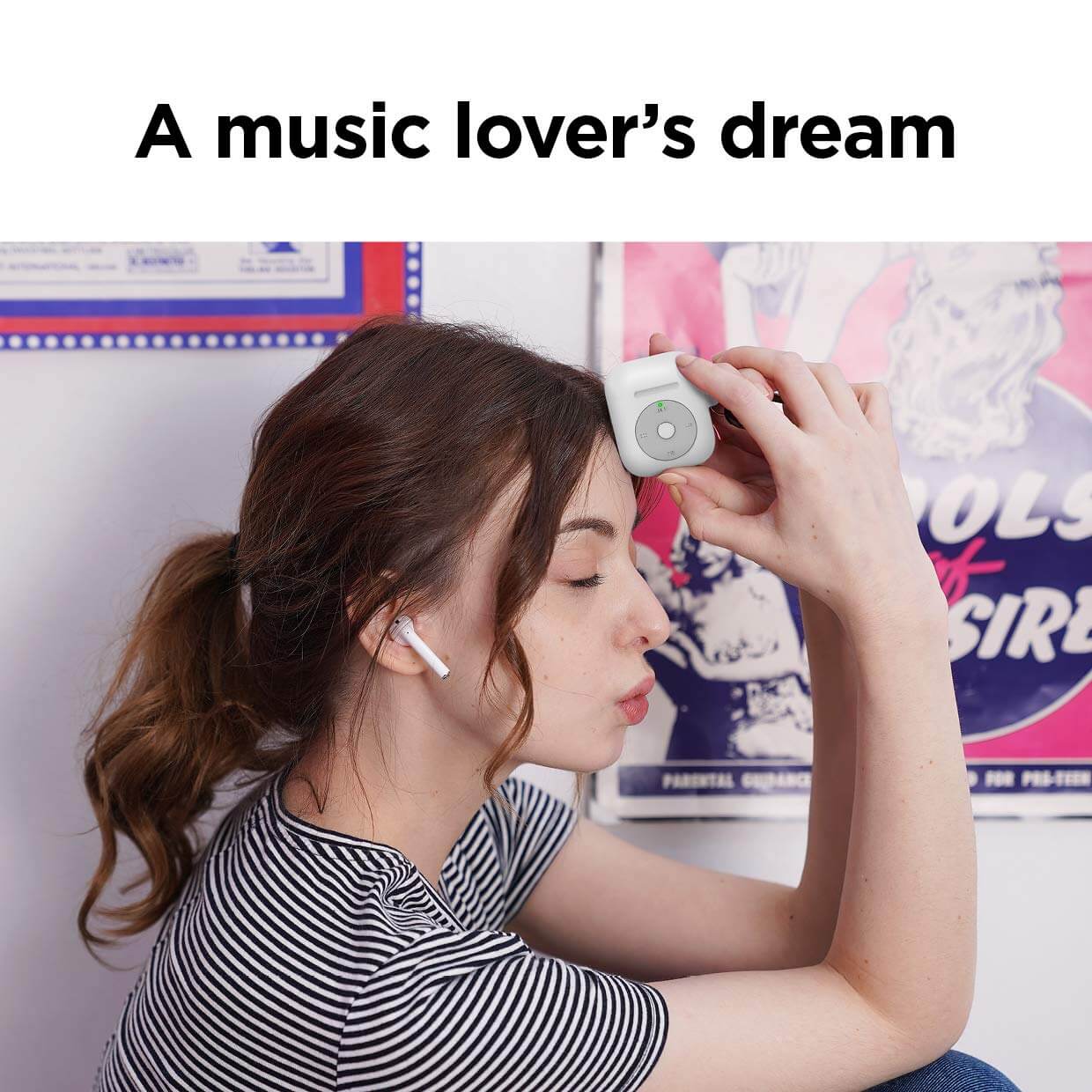 Elago AirPods 1&2 AW6 Hang Case (iPod) - White