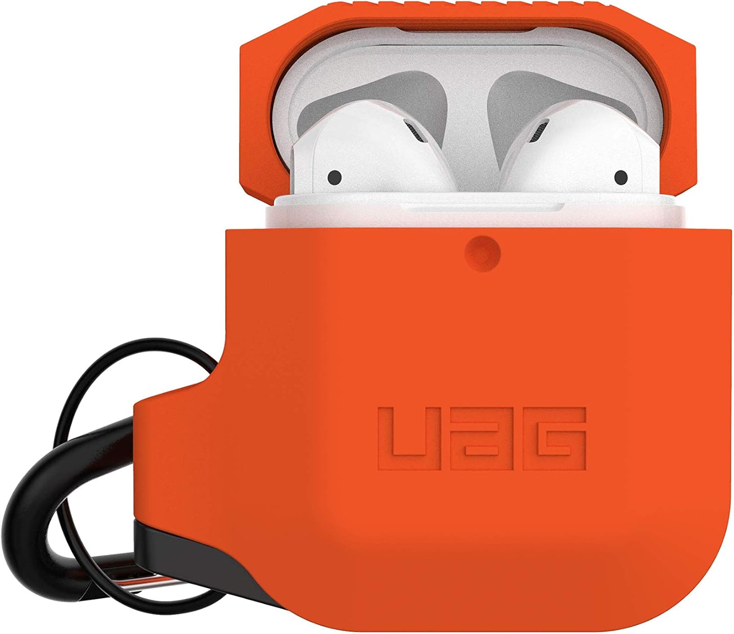 UAG Apple AirPods 1&2 Silicone Case - Orange & Grey