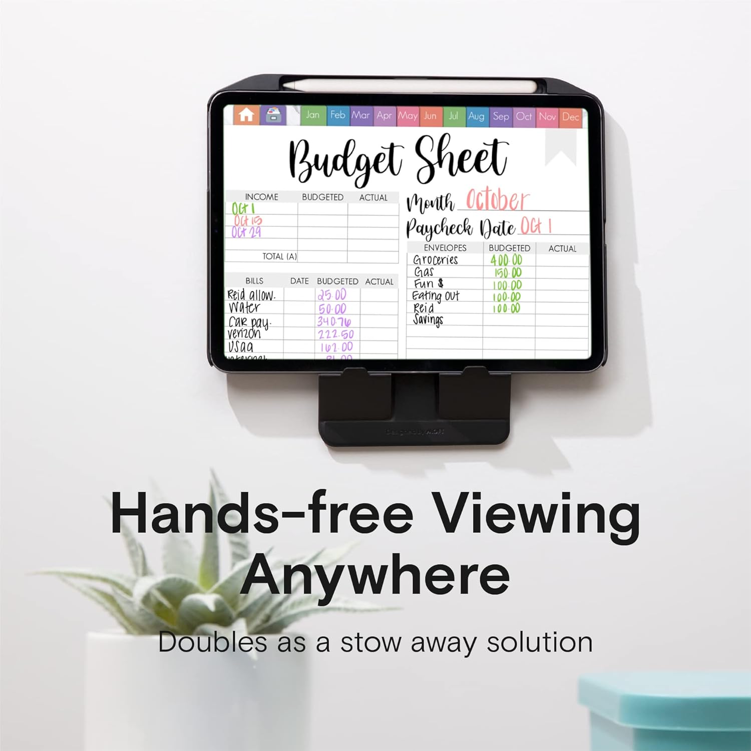 MOFT MS023-1-BKWall Stand & Snap Pad - Black