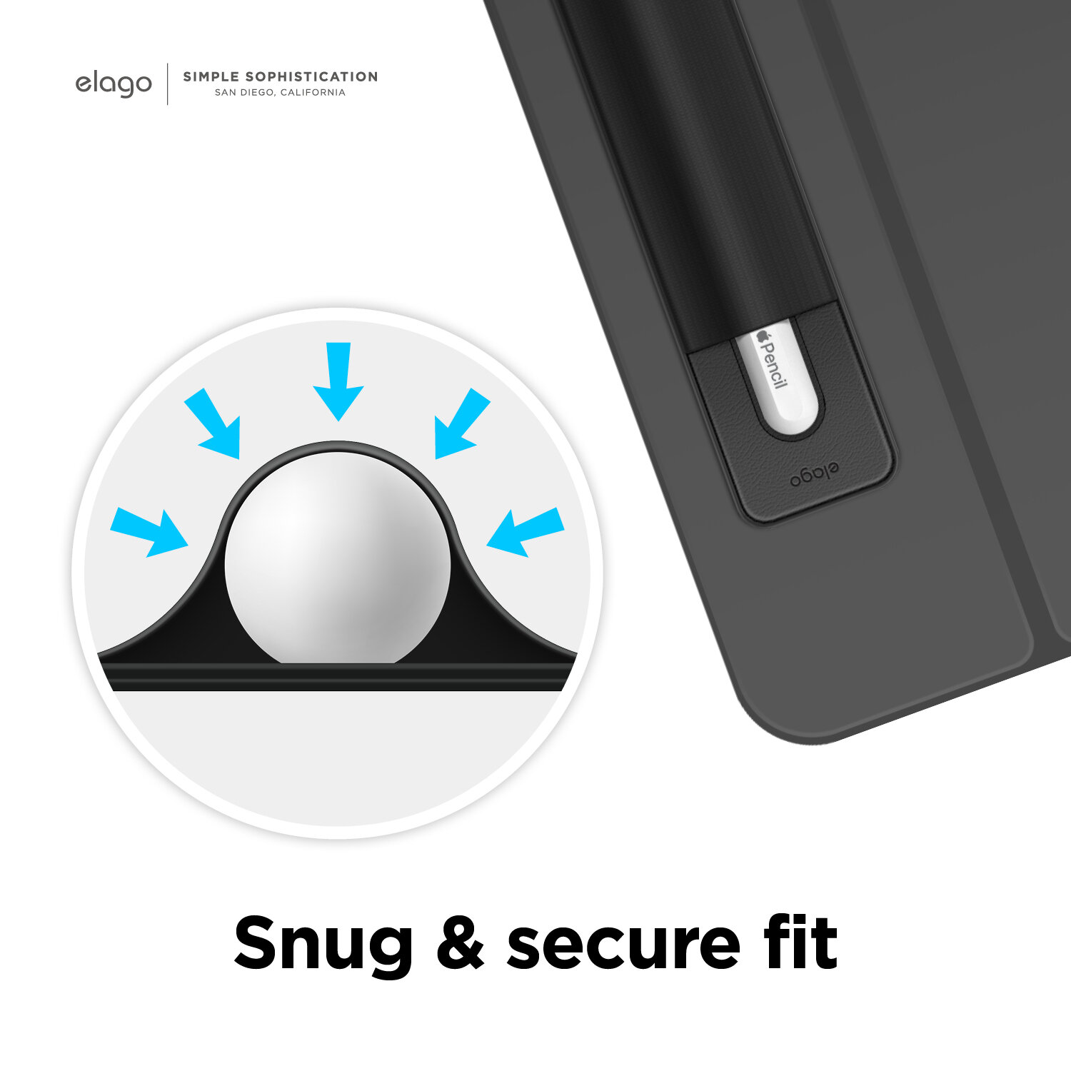 Elago Apple Pencil Holder - Black