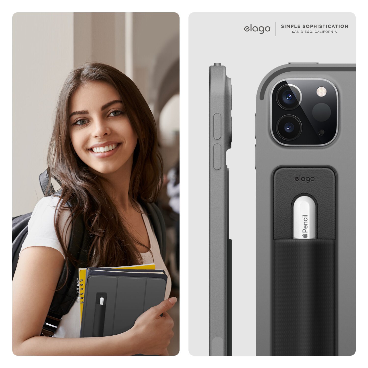 Elago Apple Pencil Holder - Black