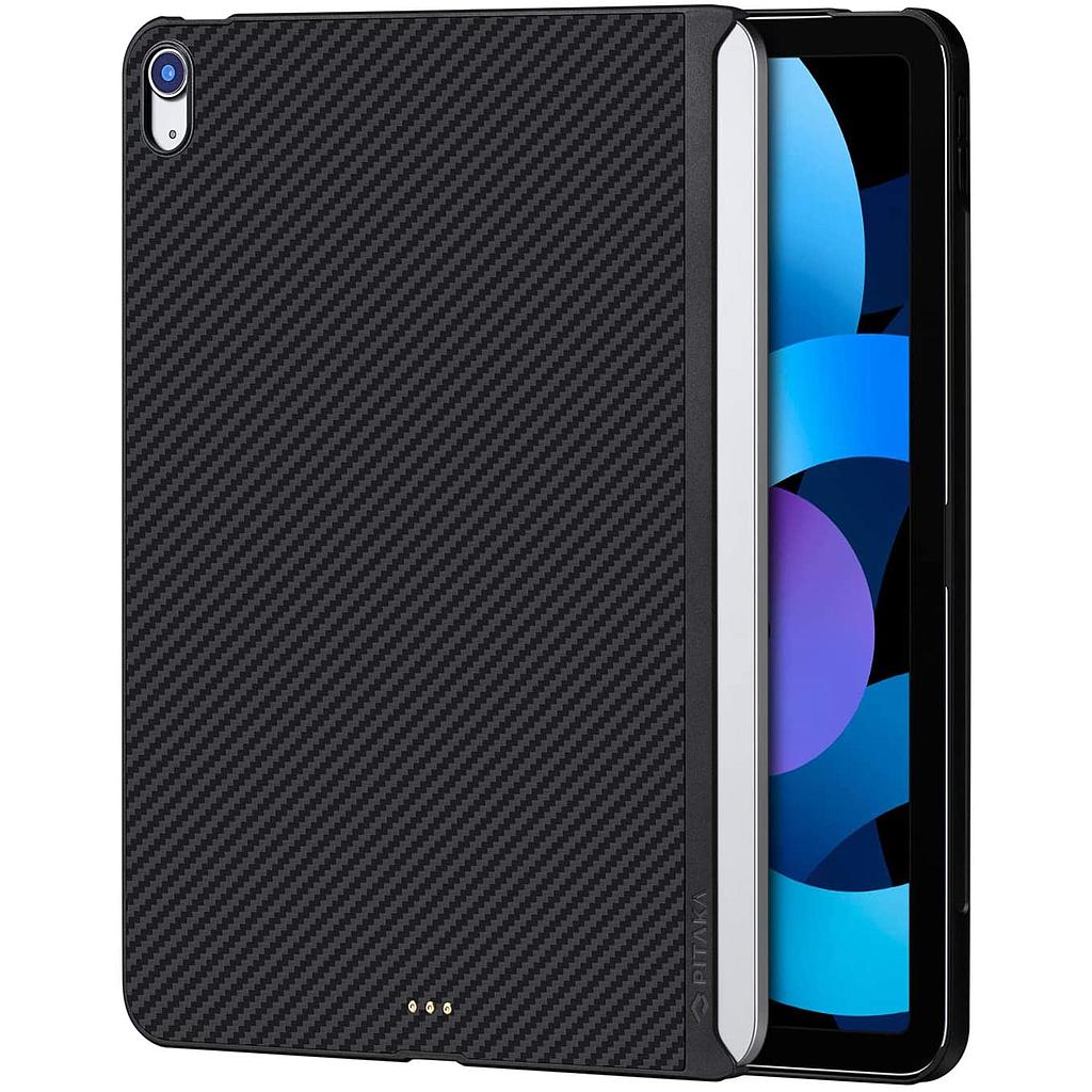 Pitaka  Aramid Fiber MagEZ Case for iPad Air 10.9" (2022/2020) - Black/Grey Twill