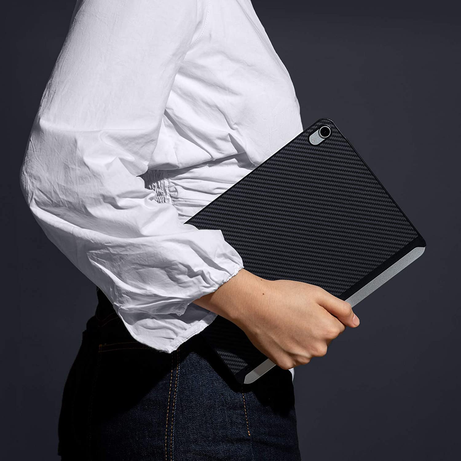 Pitaka  Aramid Fiber MagEZ Case for iPad Air 10.9" (2022/2020) - Black/Grey Twill