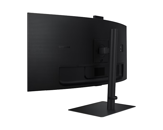 Samsung 34" ViewFinity S6 5VC Curved WQHD Webcam Business Monitor, 100Hz Refresh Rate,Built-In Speaker and Camera