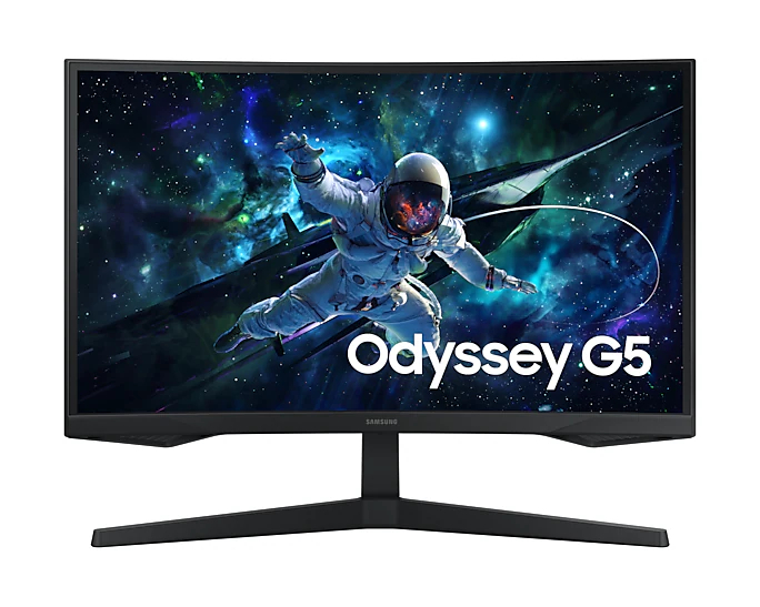 Samsung 27" Odyssey G5 G55C QHD 165Hz Curved Gaming Monitor