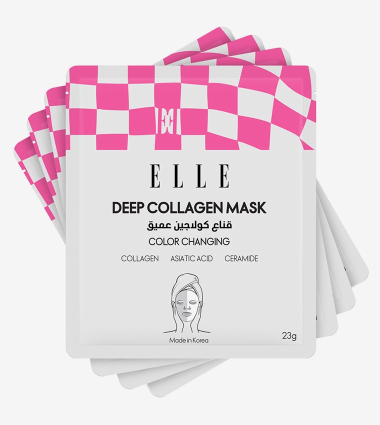ELLE Deep Collagen Color Changing Mask