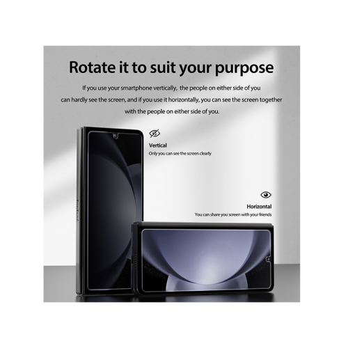 Araree Core Front Tempered Glass (1 Pcs) For Samsung Galaxy Z Flip 5 - Privacy