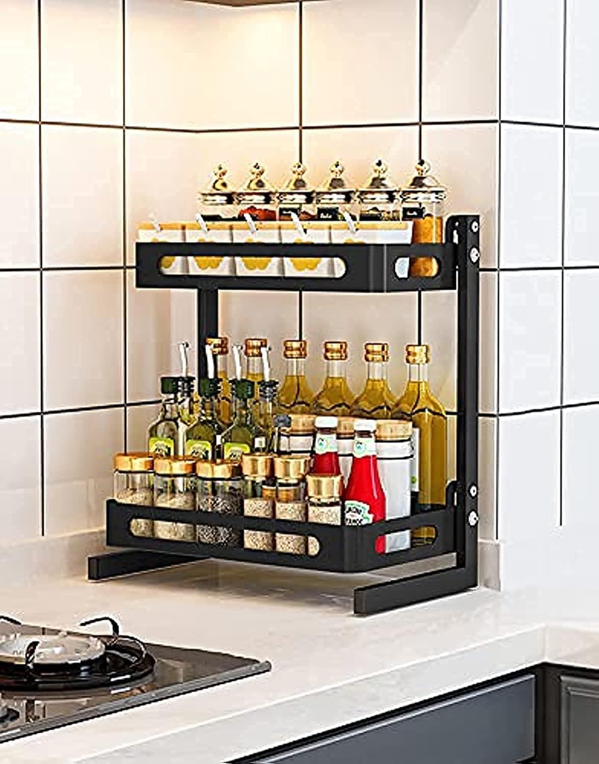 Miralux 2 Tiers Spice Rack Standerd Model