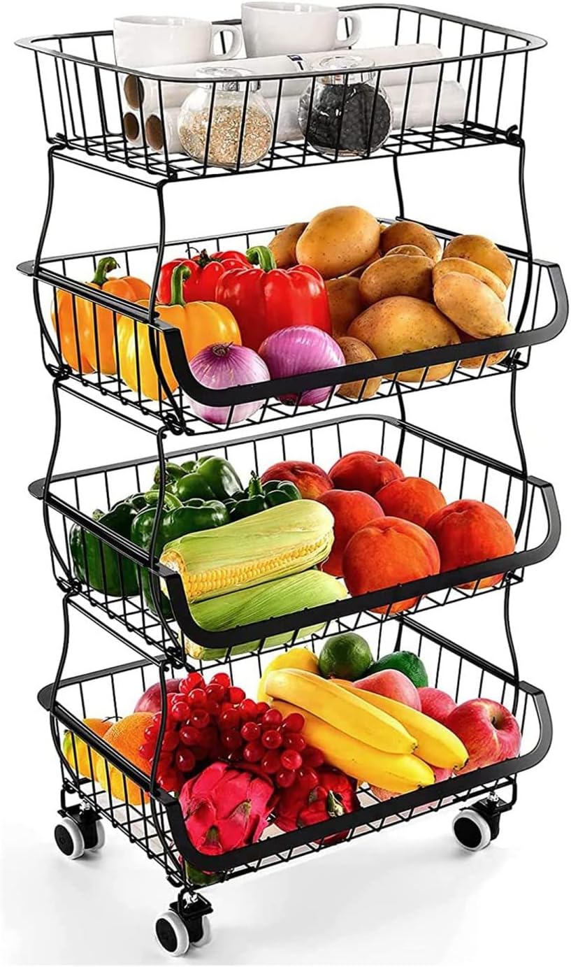 Miralux Fruit Basket 4-layer