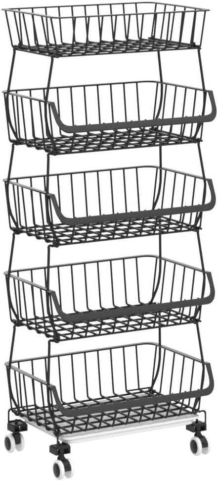 Miralux Fruit Basket 5-layer