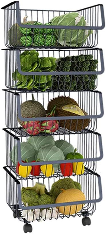 Miralux Fruit Basket 5-layer