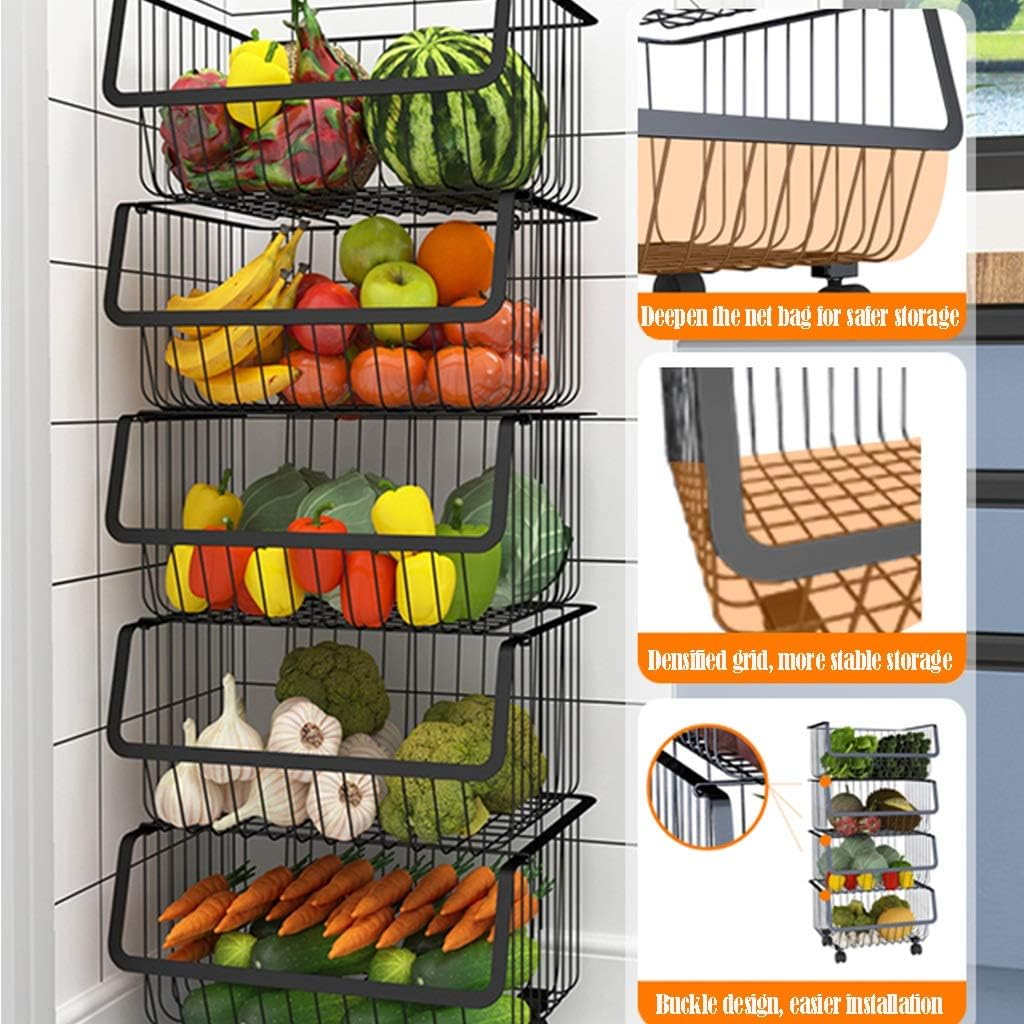 Miralux Fruit Basket 5-layer