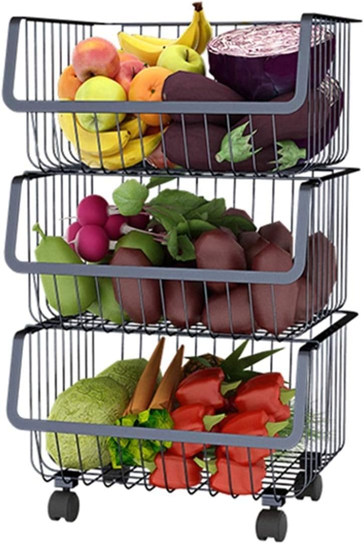 Miralux Fruit Basket 3-layer