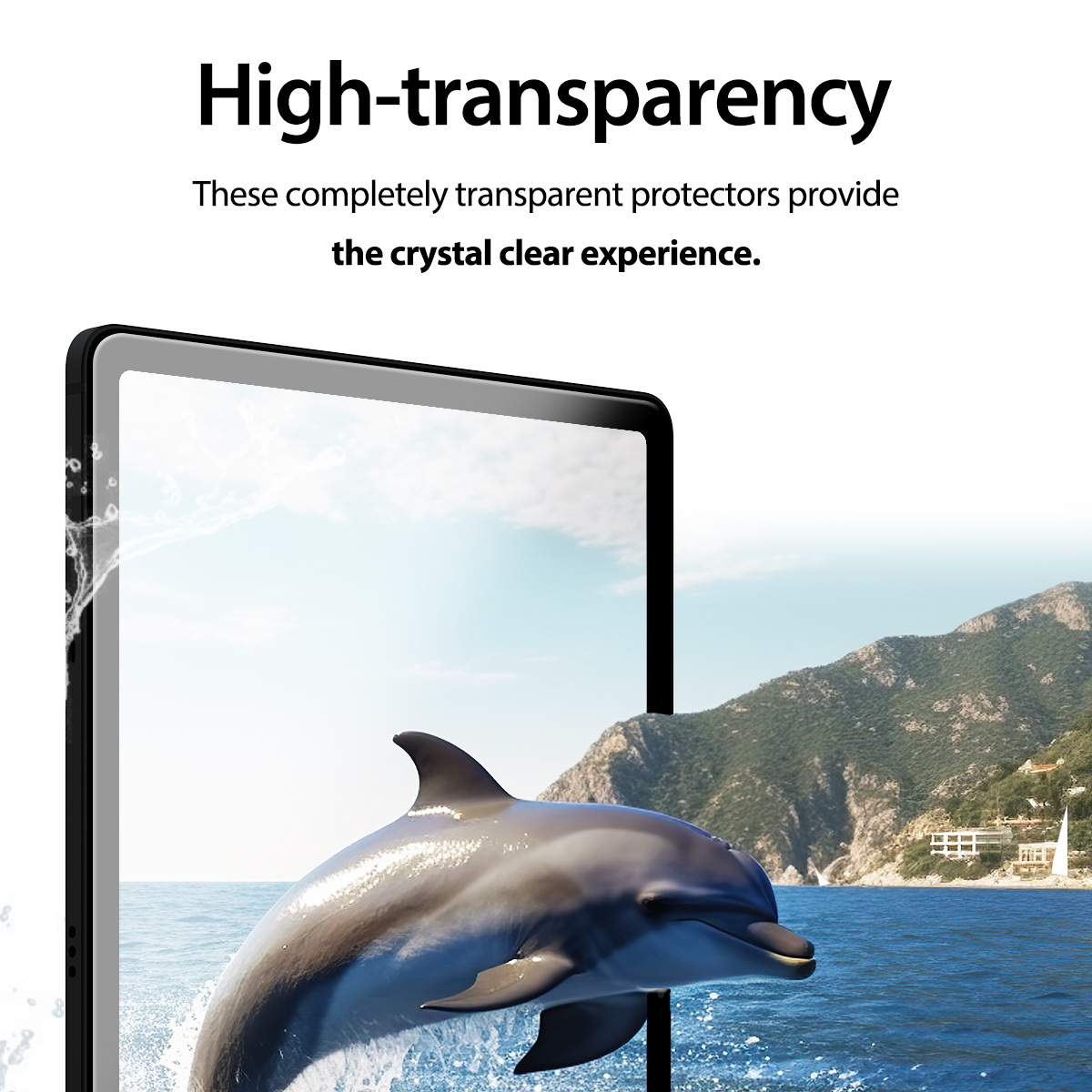 Araree Front Core Glass Screen Protector For Tab S10 Plus / S9 Fe Plus / S9 Plus / S8 Plus / S7 Plus - Clear