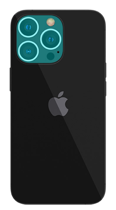 Araree C-Sub Core Full Cover Camera Lens Tempered Glass For Iphone 2021 Pro (6.1) / 2021 Pro Max (6.7) - Clear