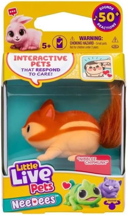 MOOSE ENTERPRISES Little Live Pets Lil Needees Single Pack Assorted