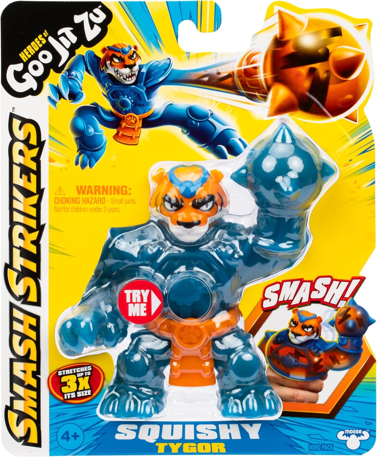 MOOSE ENTERPRISES Hero Goo Jit Zu S12 Smash Strikers Hero Pack - tygor